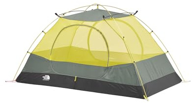 THE NORTH FACE Stormbreak 2 Two-Person Camping Tent - Ventilation Openings for Optimal Airflow, Water Repellent Finish, Agave Green/Asphalt Grey, One Size