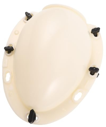 SAFIGLE Stampi Uova di Pasqua in Plastica Beige per Modellare Uova di Cioccolato Giganti Design Facile da Sformare e Funzionalità Rompibile, per Premi Party e Celebrazioni Pasquali