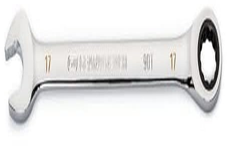 GEARWRENCH 86917 Ratschenringschlüssel, 17 mm, 4-Grad-Schwungbogen, 12-Punkt