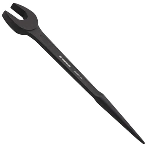 WEDO Construction Spud Wrench 30mm,Tail Crowbar Features,40 Chrome Steel