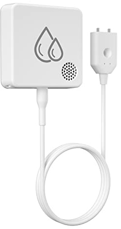 MOCREO SW2 Water Leak Detector Sensor with 95dB Alarm, No Subscription Fee, Home Wireless Flood Monitor for Basement, Laundry, Pipe Leakage, Sink Overflow(MOCREO Hub Required)