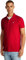 Tommy Jeans Men's Slim Fit Short Sleeve Polo Shirt, Red (Red Hot), XL