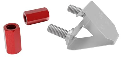 PATCHBOX/dev/Mount 50-Pack – Käfigmuttern M6 Ersatz für 19 Zoll Rack – Rack Schrauben Alternative für Server-Rack Schienen – Schneller & werkzeugloser Einbau von Hardware im Server