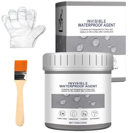 Vernice protettiva trasparente trasparente per trasparente per esterno, sigillo multi-superficie | Formula resistente all'acqua e UV, protezione a lungo termine per mobili, pavimenti, pareti