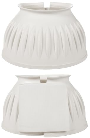 HKM Atlanta Gummi Springglocken, Weiß, S