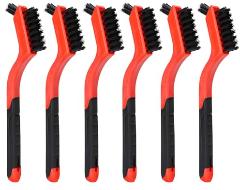 Karosom 6pcs Nylon Brushes for Cleaning, Small Cleaning Brushes