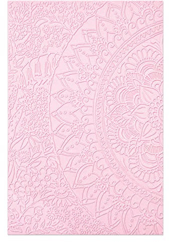 Sizzix 3-D Textured Impressions Embossing Folder Half Mandala von Jess Scott, 665597