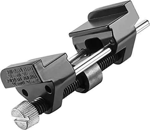 Honing Guide Adjustable Chisel Sharpening Jig, Fixed Angle Sharpening Guide Kit Woodworking Tool for 0.15-2.11 inch Chisels and 1.37-3.11 inch Planes(Black)