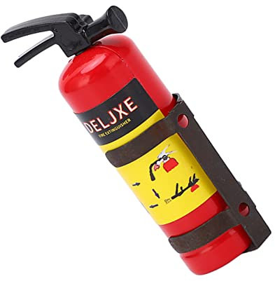 Cryfokt Extincteur de Voiture RC, Mini Extincteur Portable RC pour Voiture RC (Rouge)