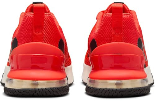 Nike Air Max Alpha Trainer 6 Herren Workout-Schuh, Rush Orange/Black-Picante Red, 43 EU