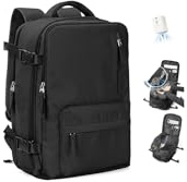 SZLX Mochila De Vacío Equipaje De Mano Mujeres, Mochila Airbag Con Sistema De Vacío Para Viajes, Ryanair Mochila De Viaje Tamaño Cabina Con Bomba Impermeable Maleta De Vacío Para Hombres