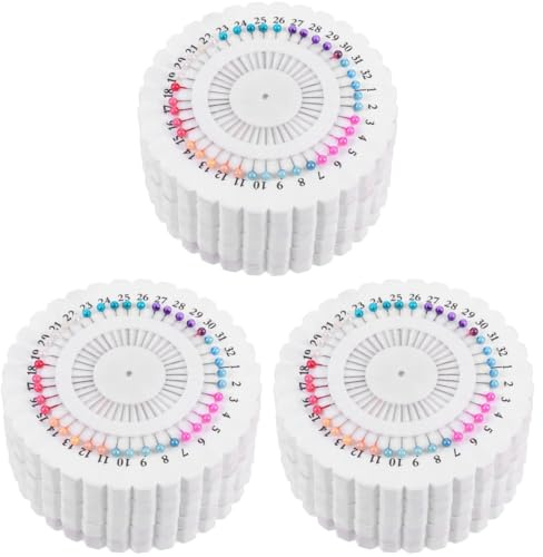 Veemoon 3 Sets Round Kumihimo Disc Braiding Tool with Foam Boards and Needles for Handcrafted Cord Bracelets High Resilience Cushioning DIY Weaving Craft Kit for Bracelet Making