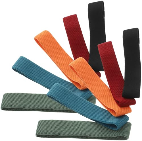 VINTORKY Cinghie Elastiche per Fissaggio per Bento Box in Nailon 10 Pezzi Robuste e Comode da Usare Contenitore Pranzo