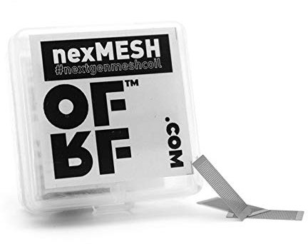 10x nexMESH OFRF COIL 0,13 Ω Ohm A1 Wotofo Mesh Selbstwickler RBA 60-70W