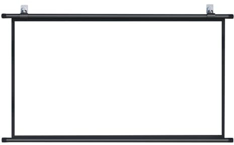 Home Theater Projection Screen Manual Pull Down Projector Screen 40 50 60 72 4K HD Movie Screen For Indoor Outdoor, Wrinkle-Free, Easy Roll Up(40 Inch (4:3))