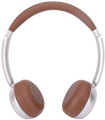 Retro Hörlurar, Bluetooth 5.4 Hörlurar över Trådlöst öron, 50H -uppspelning, Matt Konsistens, 40 Mm Membran, Lätta Bekväma ANC -Hörlurar för Resor Hem (Brun)