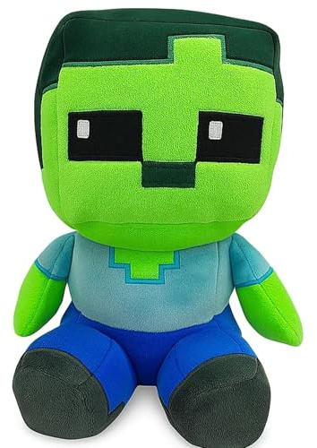 MigWoo Creeper Plüschtier, Creeper Stofftier, Spiel Kuscheltier, Cartoon Plüschtier Zum Thema Spiel, Cartoon Plüsch Spielzeug, Geschenk Für Kinder & Spielefans (Jungen & Mädchen)