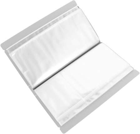 ELAYARD Álbum Transparente para Tarjetas Coleccionables Organizador Ligero para Postales y Entradas para Coleccionar Recuerdos y Almacenar Tarjetas de Apoyo Ídolos Diseño Portátil y