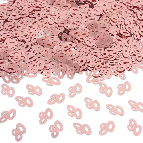 30 g 80 coriandoli di compleanno glitterati metallizzati da spargere sulla tavola paillettes numero 80 coriandoli per 80° compleanno festa anniversario tavolo decorazioni per feste