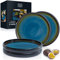 Moritz & Moritz SOLID Lot de 4 assiettes plates en grès 26 cm