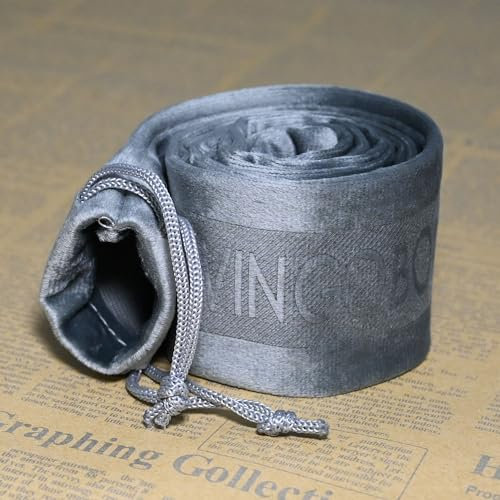 Vingobow Housse de protection anti-poussière pour archet de violoncelle 4/4 en velours pour violon/alto/violoncelle/contrebasse française