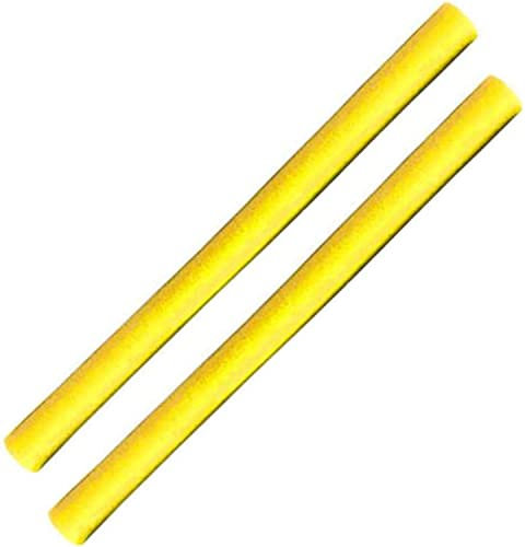 Pool Noodle, 2 Pack 2X59 Inches Pool Noodle Foam Tube, Solid Swimming Pool Noodle Accessories for Kids Adults (Yellow)