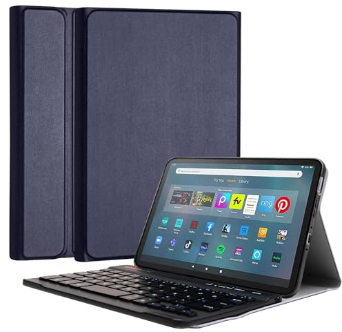 TECHGEAR Tastaturhülle für Amazon Fire Max 11 - QWERTY Englisch UK Tastaturlayout