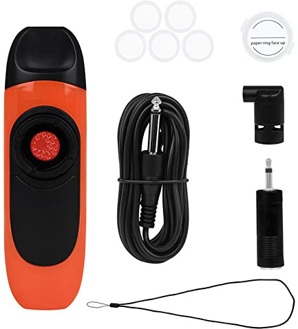 Mini Kazoos con Tono Regolabile Strumento Musicale Kazoo Elettrico con 5 diaframmi per Flauto per Chitarra, Pianoforte, Tastiera
