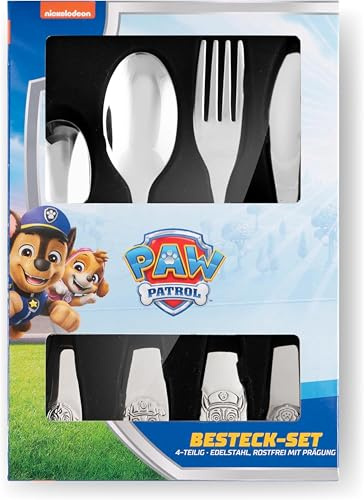 Paw Patrol 4tlg EDS-Besteckset, Blau
