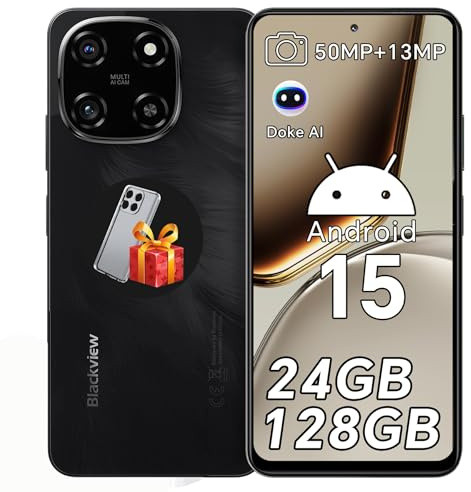 Blackview Smartphone Color 6 de 24 GB + 128 GB