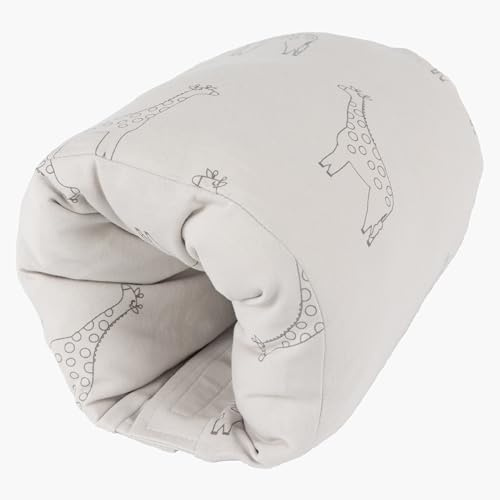 LaLoona Cojín de Lactancia de Viaje - Almohada Pequeña de Algodón para Amamantar y Dar el Biberón - Apoyo Suave para el Brazo | Certificado Oeko-Tex® Standard 100 (11.HCN.90110) – Beige