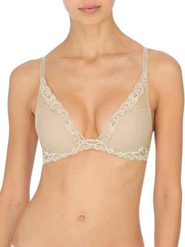 Natori Women Feathers Bra Contour Plunge 730023 Cosmetic 32A