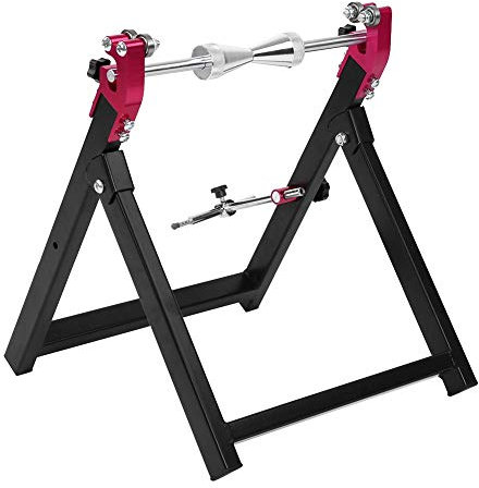 Cocoarm Équilibreuse Manuelle Pliable pour Roues de Moto antirouille et anticorrosion, 5x23 Pouces