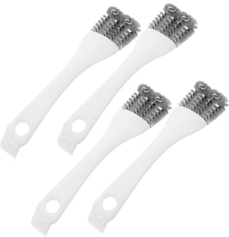 IWOWHERO Küchenherd-Bürstenset Grill-Reinigungsbürste BBQ-Grillbürste Stillbürste für BBQ Grill-Herdplattenbürste