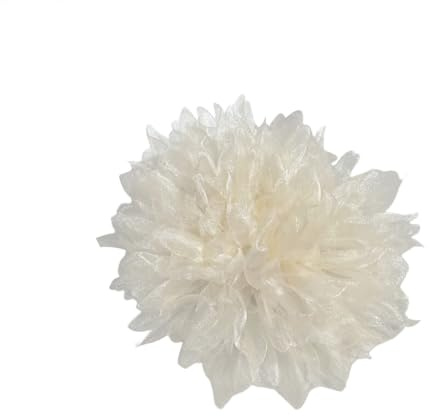 ISAKEN Spilla Portatile Camelia Fiore, Elegante Spilla a Forma di Fiore, Spille con Fiori in Tessuto Vintage Spille da Bavero Elegante per Cappello, Camicia, Cravatta, Cardigan, Maglione