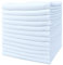 Polyte - Premium-Geschirrhandtücher aus Mikrofaser - Waffelstruktur - weiß - 41 x 71 cm - 12 Stück