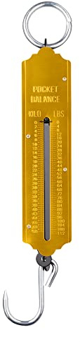 Jazooli Hanging Weight Scale - Commercial, Luggage Scale, Suitcase Weighing Scales with Metric and Imperial Measurements -Heavy Duty Design Camping & Travel Essentials 50 KG