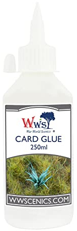 War World Scenics Pegamento para Cartón - Bote de 250ml - Modelismo, Manualidades, Wargames