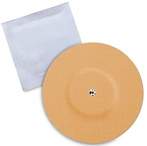 20 Parches Protectores Sensores Freestyle estilo Libre Traspirables y Resistente al Agua Con Orificio en el Centro para el Sensor