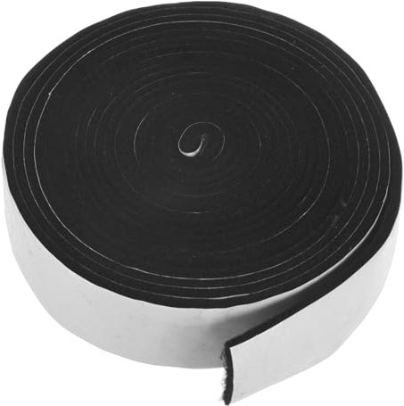 M METERXITY 1 guarnizione per affumicatore, 3,6 cm x 0,3 cm, 4,5 m, ad alta temperatura, autoadesiva, per barbecue, coperchio, accessori per affumicatori, attrezzature meccaniche, nero e bianco