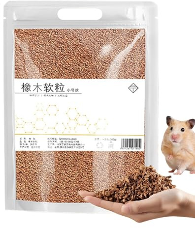 Hamsterbädd Komfortabsorberande naturlig smådjursströ | Kaninunderlag bädd För Ekorrar Möss Kaniner Gerbiler
