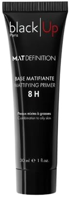 BLACK UP - Base de teint matifiante 8H - Lisse la peau et le maquillage - Base de maquillage longue tenue