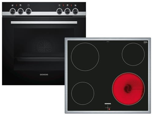 Siemens EQ511KA02Z Set Einbauherd HE510ABS2 Edelstahl + Glaskeramikkochfeld EA645GE17