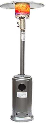fungo riscaldante per esterno Riscaldatore Per Patio Esterno, Riscaldatore A Propano Commerciale Portatile 45000BTU, 88 Pollici Da Pavimento Con Ruota Per Matrimoni In Giardino, Feste