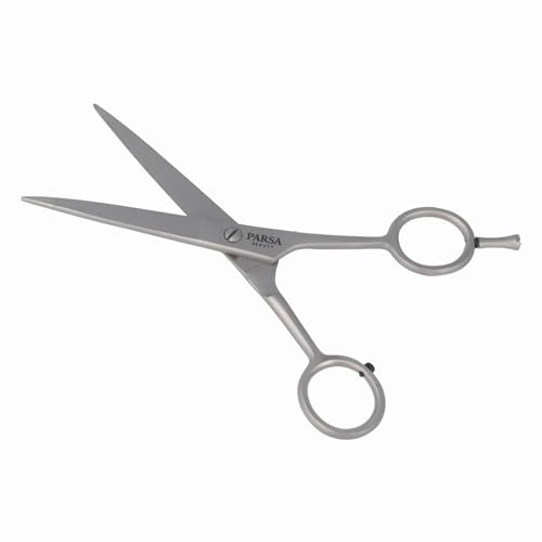 PARSA Beauty Haarschere Fingerhaken Präzisionsschere professioneller Haarschnitt ergonomischer Griff Edelstahlklingen Friseurschere Haarschneideschere langlebig präzise