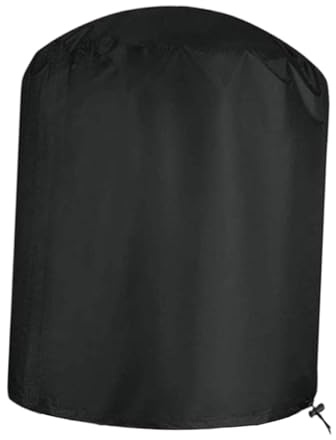 JAYIOLA Cubierta Redonda para Parrilla de Barbacoa con cordón, Ideal para Exteriores, Style C