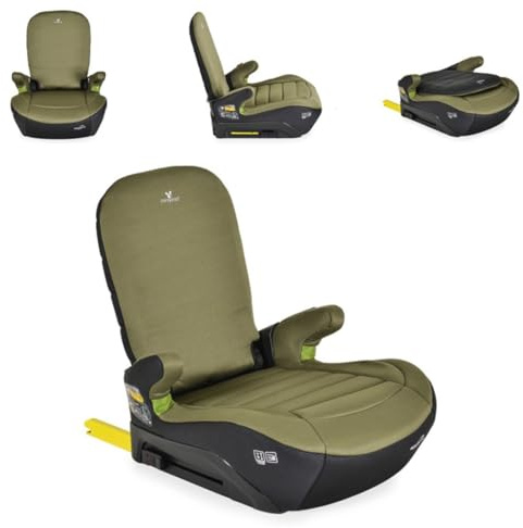 Cangaroo, seggiolino per bambini Galaxy i-Size (125-150 cm) Gruppo 3, Isofix, colori:ecologica