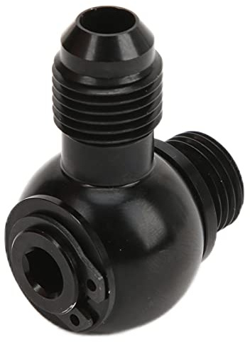 AN‑6 Adattatore banjo, preciso bullone basso ORB‑6 in alluminio per auto