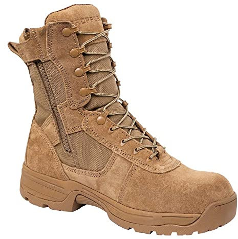 Propper Herren Serie 100 Stiefel mit seitlichem Reißverschluss Springerstiefel, Coyote, 44 EU