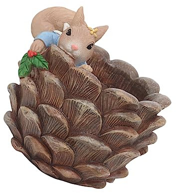 Milisten Mode Harz Eichhörnchen Blumentopf Set Home Decor Topf Stilvolle Für Anordnung